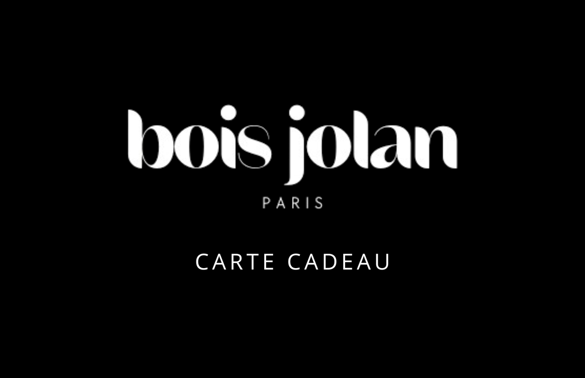 Carte cadeau Bois Jolan Paris